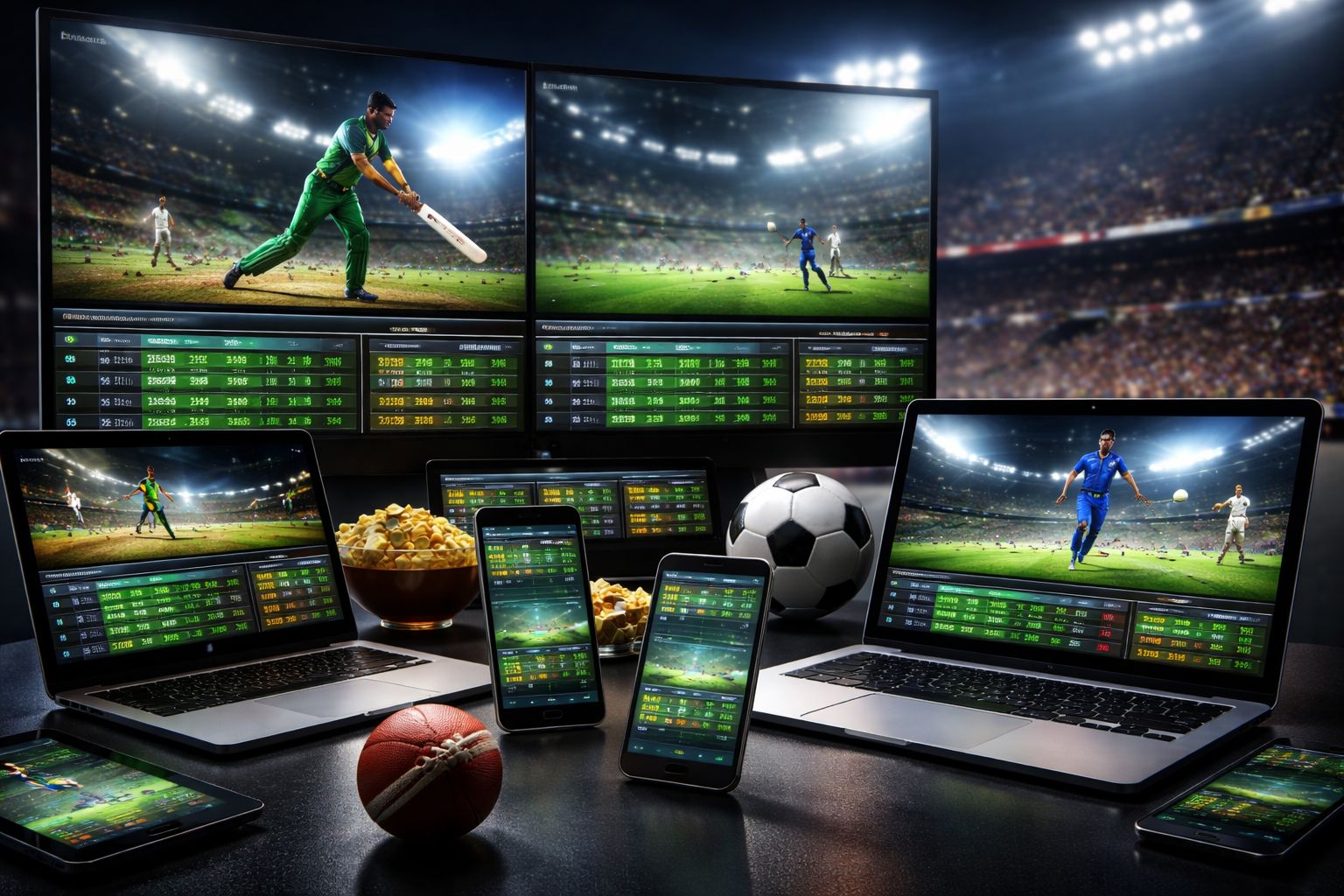 Bóng Đá, Cricket, Và Thị Trường Bổ Sung Trong Một Nhà Cái Bóng Đá, Cricket, Và Thị Trường Bổ Sung Trong Một Nhà Cái